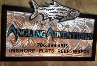 Charter Boat Sign Caleb Goins